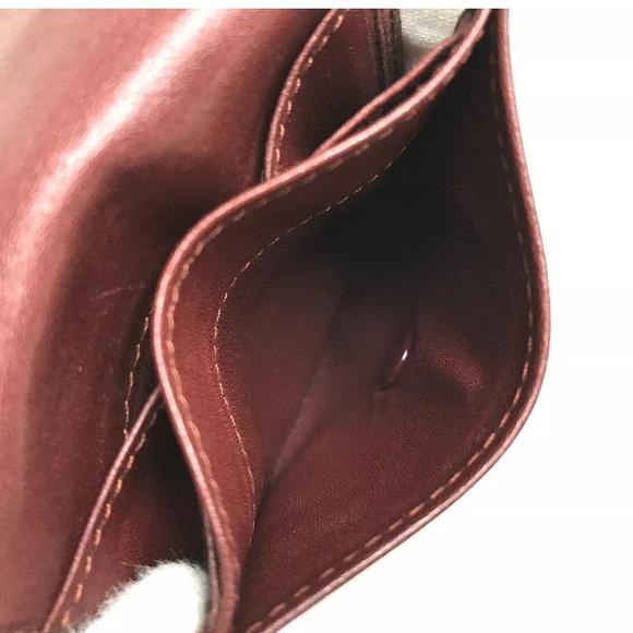 Cartier mast line Coin Purse wallet Bordeaux - Picture 8 of 12